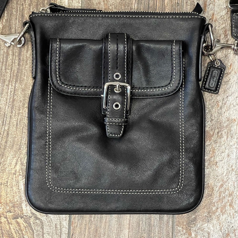 Coach Leather Crossbody Bag